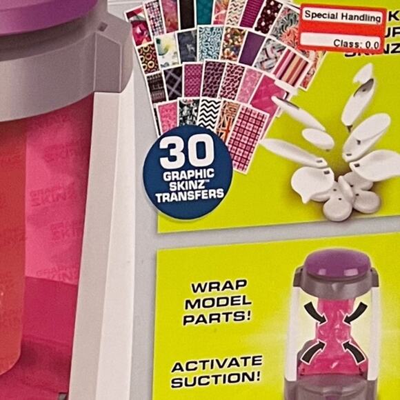 New in Box Graphic Skinz Design Studio Motorized Vacuum Chamber & 30 Transfers - Picture 4 of 5